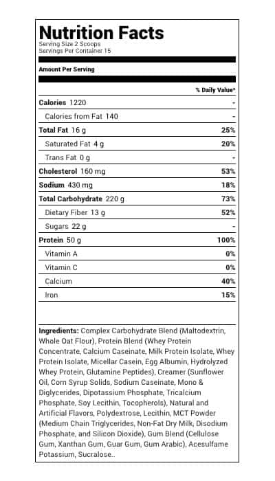 BSN True Mass 10 LBS.
