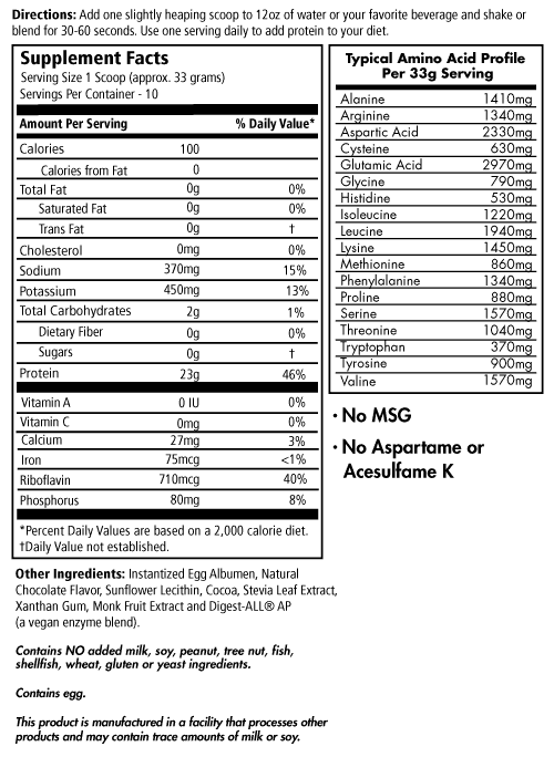 MRM Egg White Protein 12 Ounces Stayfitcentral