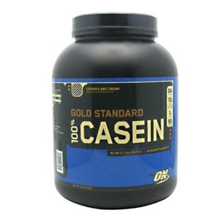 Optimum Nutrition Gold Standard 100% Casein helps keep you full for hours and keeps your muscles in a muscle building state.